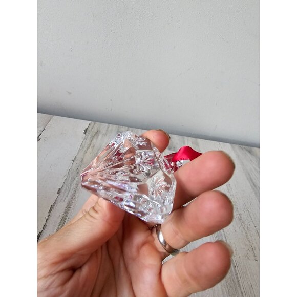 Waterford diamond crystal ornament RARE Xmas tree - Picture 7 of 7